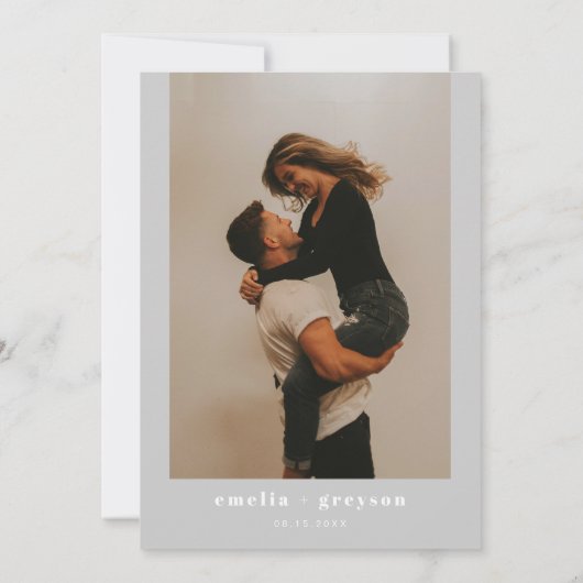 REGINA Silver Sequins Glitter sparen de Datum Kaart (Achterkant)