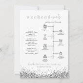 REGINA Silver Sequins Welkome Kaart van de Chronol (Achterkant)