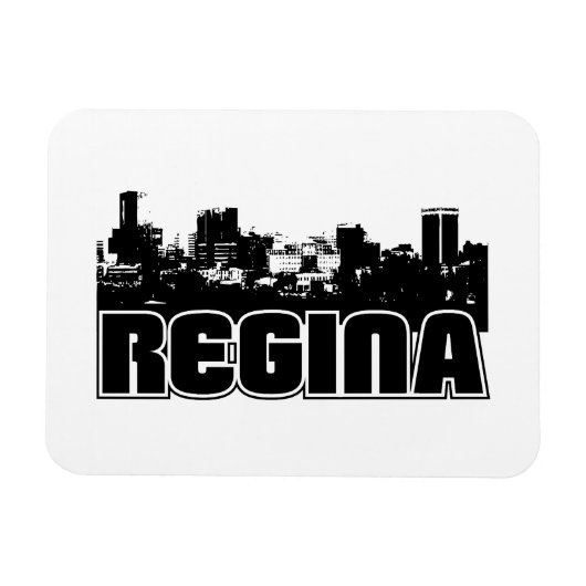 Regina Skyline Magneet (Horizontaal)