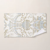 Regina White Blue Floral Bad Handdoek (Handdoek)