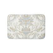 Regina White Blue Floral Badmat (Voorkant)