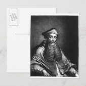 Reginald Pole illustratie Briefkaart (Voorkant / Achterkant)