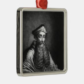 Reginald Pole illustratie Metalen Ornament (Rechts)