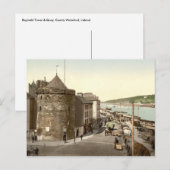 Reginald Tower en Quay, County Waterford Briefkaart (Voorkant / Achterkant)
