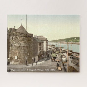 Reginalds Tower & Quayside c1905 Waterford Stad Legpuzzel