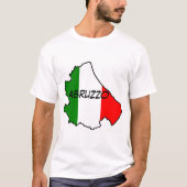 regio Abruzzo T-shirt (Voorkant)