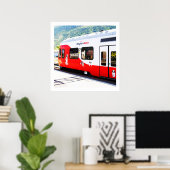 Regio Alps-trein Poster (Thuiskantoor)