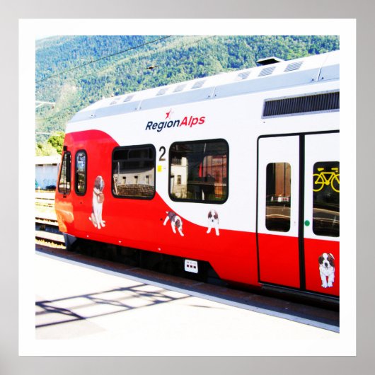 Regio Alps-trein Poster (Voorkant)