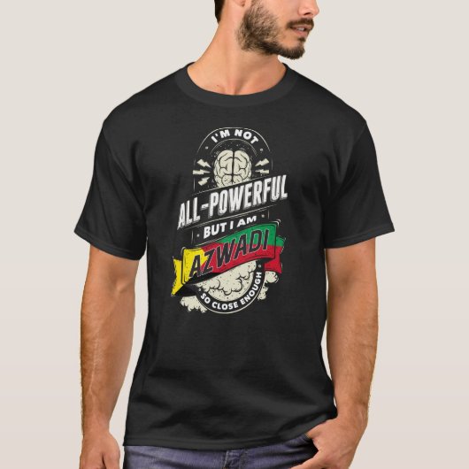Regio Azwadi Pride en Staat T-shirt (Voorkant)