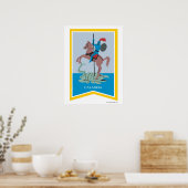 Regio Calabria Italië — Art Poster (Keuken)