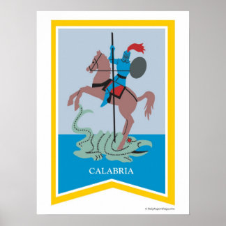 Regio Calabria Italië — Art Poster