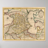 Regio Caspian Zee Poster (Voorkant)