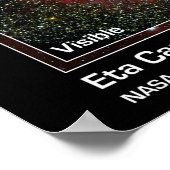 Regio Eta Carinae Starforming - Spitzer Space Tel Poster (Hoek)