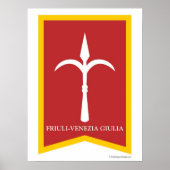 Regio Friuli Venezia Giulia Italië, Poster (Voorkant)