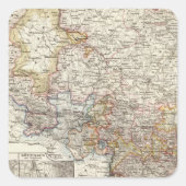 Regio Hannover Vierkante Sticker (Voorkant)