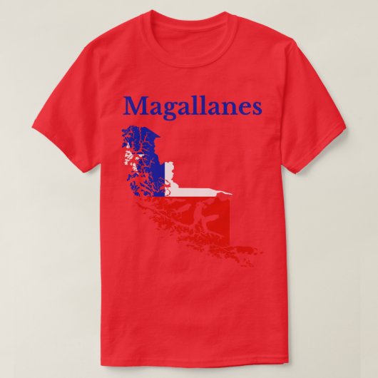 Regio Magallanes Chili T-shirt (Design voorkant)