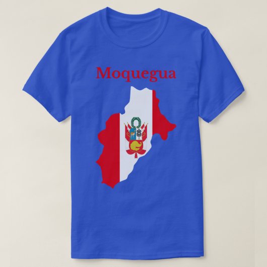 Regio Moquegua Peru T-shirt (Design voorkant)