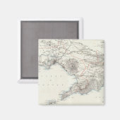 Regio Napels (Italië) Magneet (Voorkant / Achterkant)
