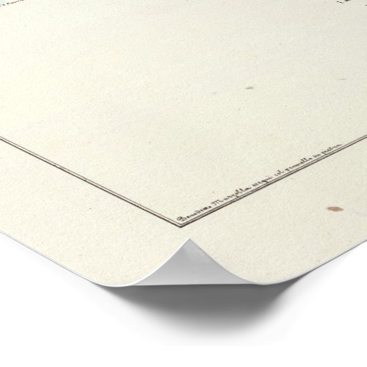 Regio Napels (Italië) Poster (Hoek)