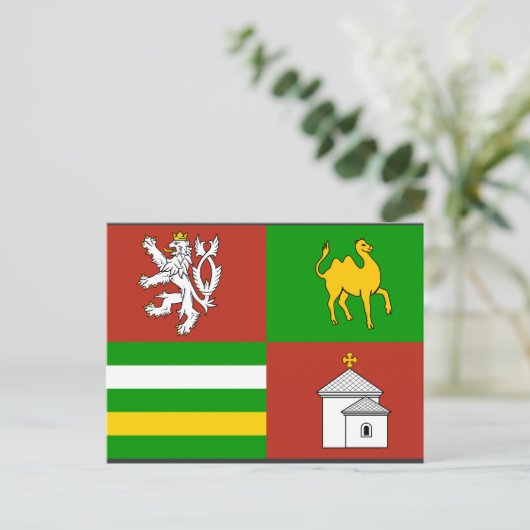 Regio Plzen, Tsjechisch Briefkaart (Staand voorkant)