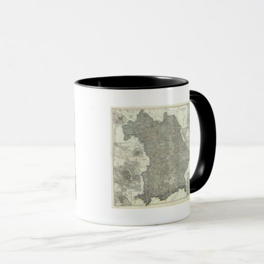 Regio Regensburg van Duitsland Mok (Voorkant rechts)