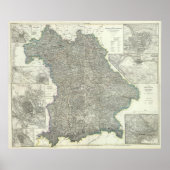 Regio Regensburg van Duitsland Poster (Voorkant)