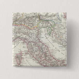 Regio Rome Italië Vierkante Button 5,1 Cm