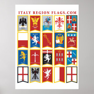 Regio’s van Italië, poster