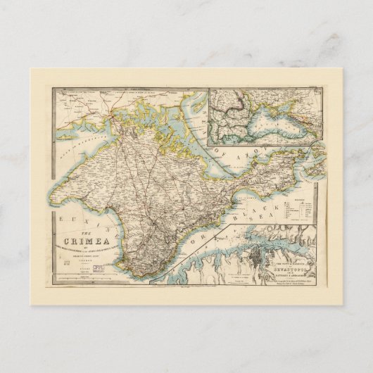 Regio Sevastopol van de Krim (Oekraïne), kaart 185 (Voorkant)