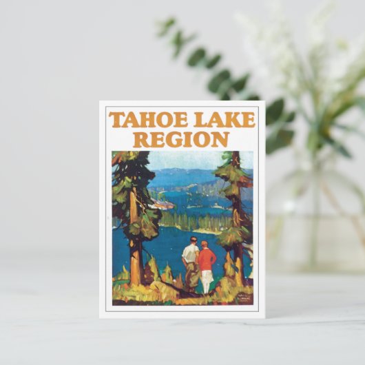 Regio Tahoe Lake  Briefkaart (Staand voorkant)