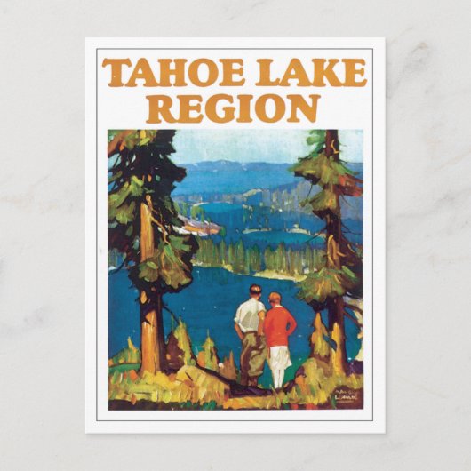Regio Tahoe Lake  Briefkaart (Voorkant)