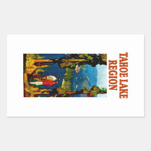 Regio Tahoe Rechthoekige Sticker