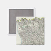 Regio Toscane, Italië Magneet (Voorkant / Achterkant)