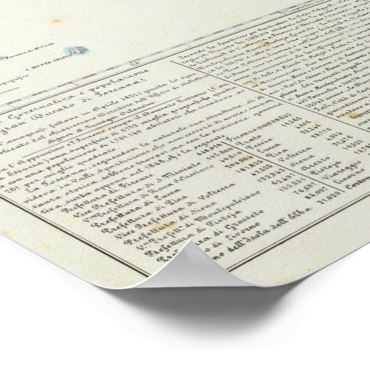 Regio Toscane, Italië Poster (Hoek)