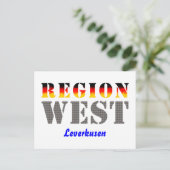 Regio West-Leverkusen Briefkaart (Staand voorkant)