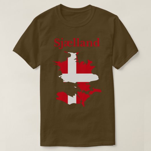 Regio Zeeland Denemarken T-shirt (Design voorkant)