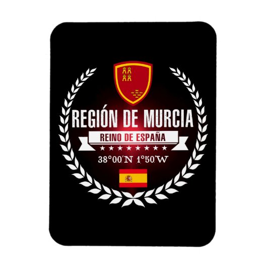 Región de Murcia Magneet (Verticaal)