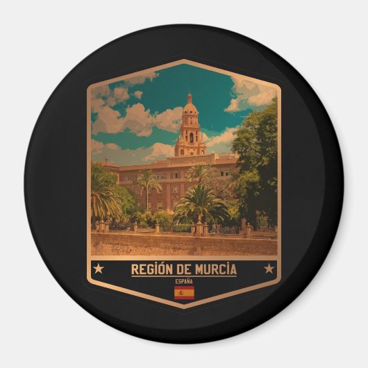 Región de Murcia Magneet (Voorkant)