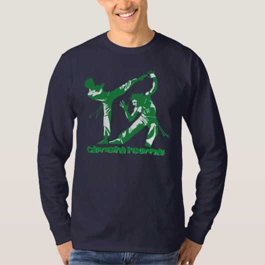 Regionaal Capoeira (groen) T-shirt (Voorkant)