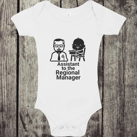 Regionaal Manager shirt -vader en zoon matching