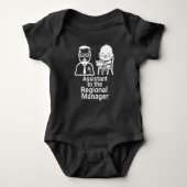 Regionaal Manager shirt -vader en zoon matching (Voorkant)