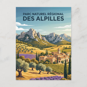Regionaal Natuurpark Alpilles Frankrijk Briefkaart