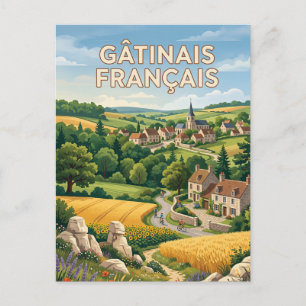 Regionaal natuurpark Gâtinais français Frankrijk Briefkaart
