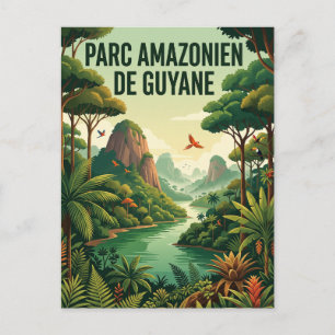 Regionaal Natuurpark Guyane Frankrijk Briefkaart