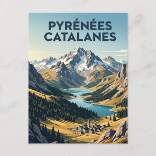 Regionaal natuurpark Pyrénées catalanes Briefkaart