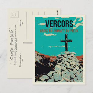 Regionaal park Vercors, Briefkaart van de Franse A