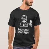 Regional Manager shirt -vader en zoon matching (Voorkant)