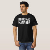 Regionale beheerder t-shirt (Voorkant volledig)