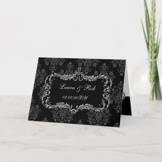 regionale bloei zwart en grijs demask bedankt (Voorkant)