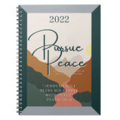 Regionale conventie 2022 | Verdere vrede | NOTITIE Notitieboek (Voorkant)